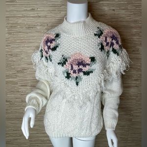 Vintage hand knitted sweater
